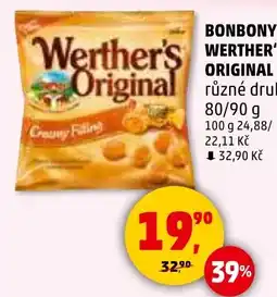 Penny Market Bonbony Werther's original nabídka