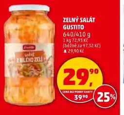 Penny Market Zelný salát Gustito nabídka