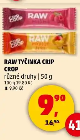 Penny Market Raw tyčinka Crip Crop nabídka