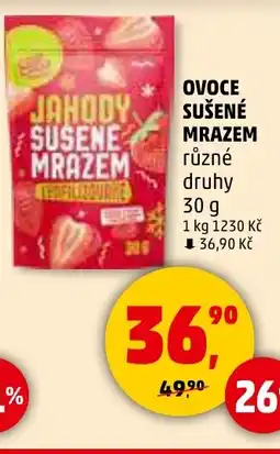 Penny Market Ovoce sušené mrazem nabídka