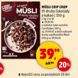Penny Market Müsli Crip Crop nabídka