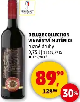 Penny Market Deluxe collection Vinařství mutěnice nabídka