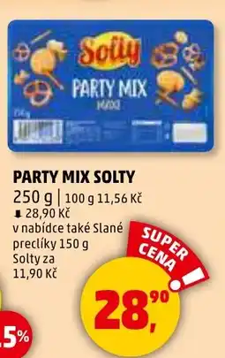 Penny Market Solty Party mix nabídka
