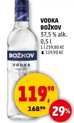 Penny Market BOŽKOV Vodka nabídka