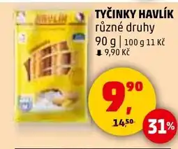 Penny Market Tyčinky Havlík nabídka