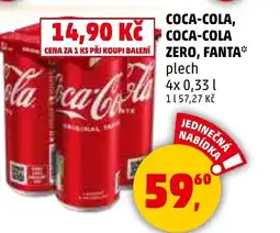 Penny Market COCA-COLA, COCA-COLA Zero, FANTA nabídka