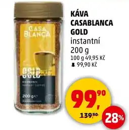 Penny Market CASABLANCA Gold Káva nabídka
