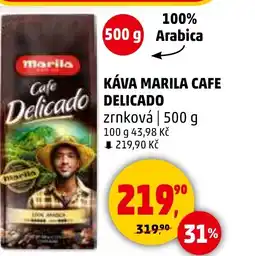 Penny Market Káva Marila cafe Delicado nabídka