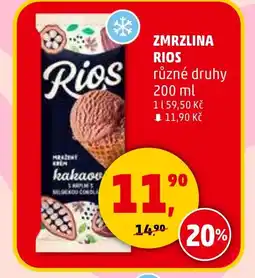 Penny Market Zmrzlina Rios nabídka