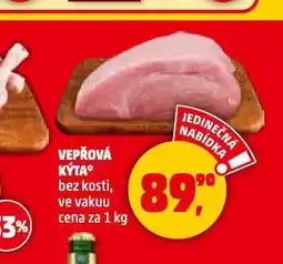 Penny Market Vepřová kýta bez kosti nabídka