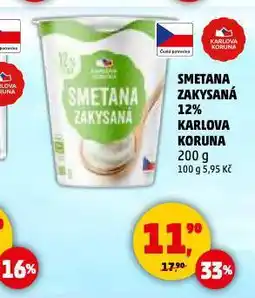 Penny Market Zakysaná smetana nabídka