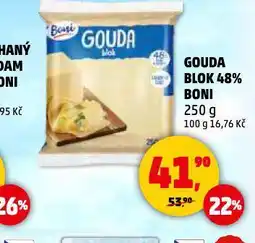 Penny Market Gouda 48% nabídka