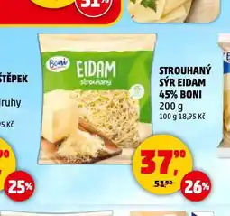 Penny Market Strouhaný sýr eidam nabídka