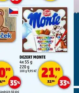 Penny Market Dezert monte nabídka