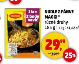 Penny Market Nudle z pánve maggi nabídka