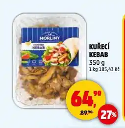 Penny Market Kuřecí kebab nabídka