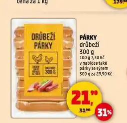 Penny Market Párky nabídka