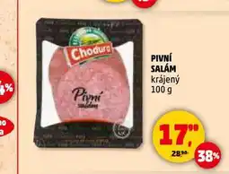 Penny Market Pivní salám nabídka