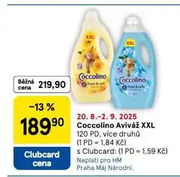 Tesco Cccolino aviváž xxl nabídka