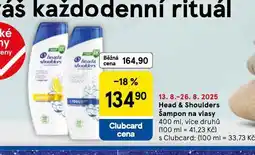 Tesco Head&shoulders šampon nabídka