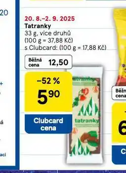 Tesco Tatranky nabídka