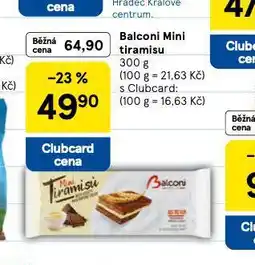 Tesco Balconi mini tiramisu nabídka