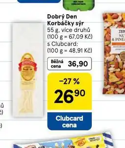 Tesco Korbáčky sýr nabídka