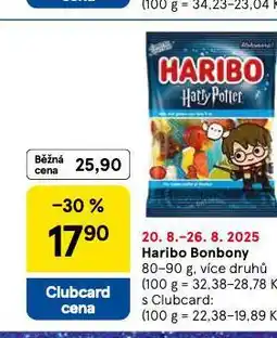 Tesco Haribo bonbony nabídka