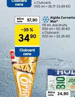 Tesco Algida cortetto max nabídka