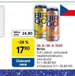 Tesco Birgo nabídka
