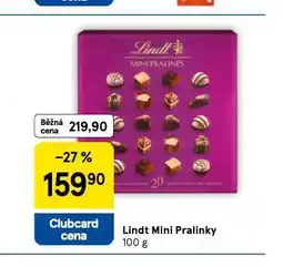 Tesco Lindt mini pralinky nabídka