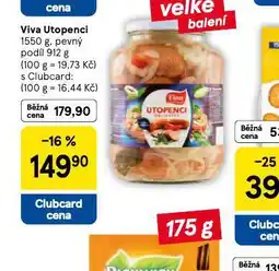 Tesco Viva utopenci nabídka