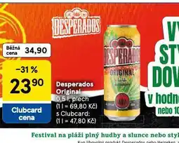 Tesco Desperados original nabídka