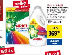 Tesco Ariel prací prostředek nabídka