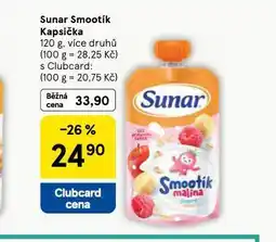 Tesco Sunar smootík kapsička nabídka