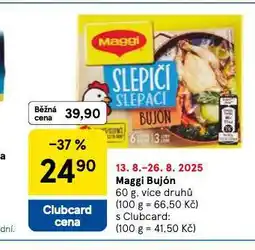 Tesco Maggi bujón nabídka