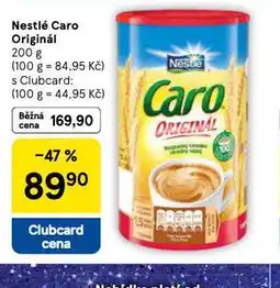 Tesco Nestlé caro originál nabídka