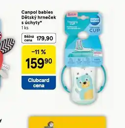 Tesco Canpol babies dětský hrneček s úchyty nabídka