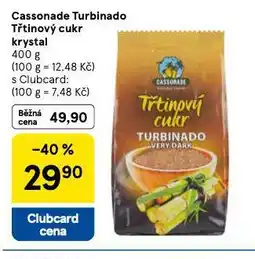 Tesco Třtinový cukr nabídka