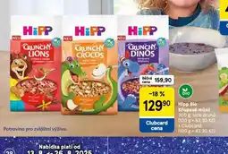 Tesco Hipp bio křupavé müsli nabídka