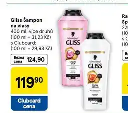 Tesco Gliss šampon nabídka