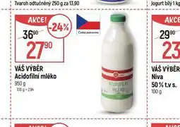Globus Acidofilní mléko nabídka