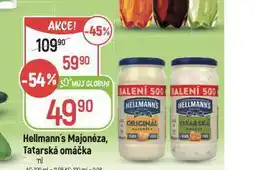 Globus Hellmann´s tatarská omáčka, majonéza nabídka