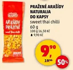 Penny Market Pražené arašídy naturalia do kapsy nabídka