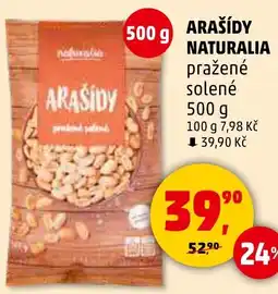 Penny Market Arašídy naturalia nabídka