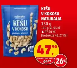 Penny Market Kešu v kokosu naturalia nabídka