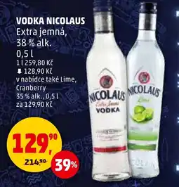 Penny Market VODKA NICOLAUS nabídka