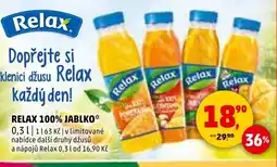 Penny Market Relax 100% jablko nabídka