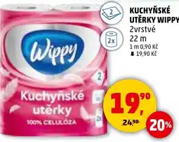 Penny Market Kuchyňské utěrky wippy nabídka