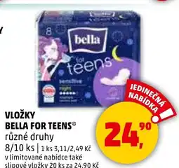 Penny Market Vložky bella for teens nabídka